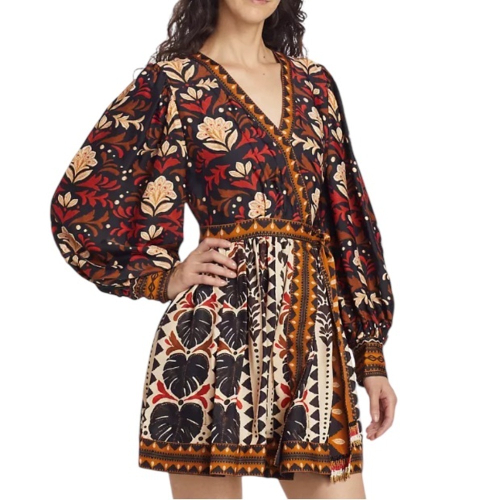 FARM Rio Multicolor Floral Mini Dress